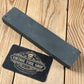 A380 Vintage LARGE German WATER HONE partial label BARBERS STONE Natural sharpening stone waterstone