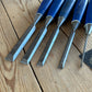 T10044 Vintage MARPLES Bevelled CHISELS