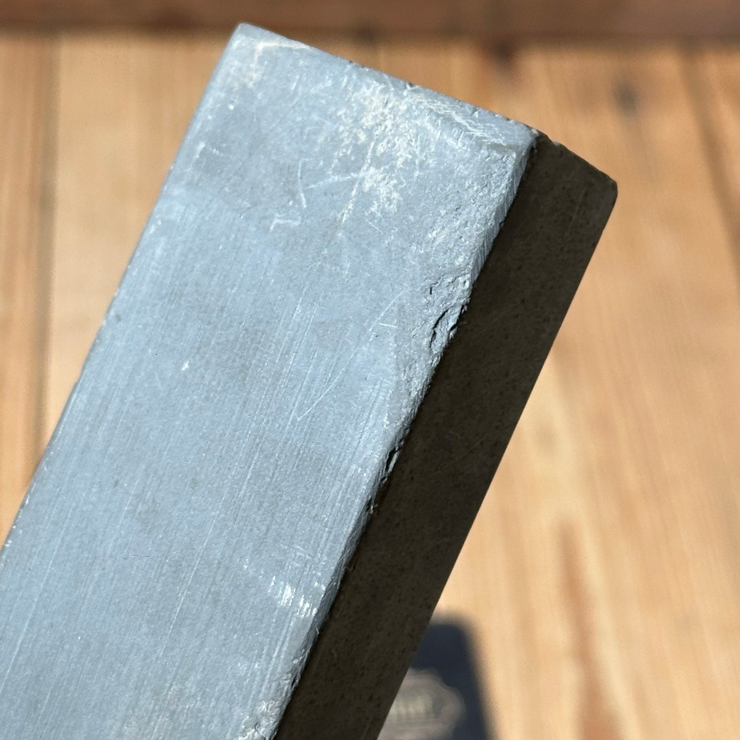 A378 ULTRA FINE! Vintage German Thuringian SLATE Razor BARBER HONE sharpening stone waterstone