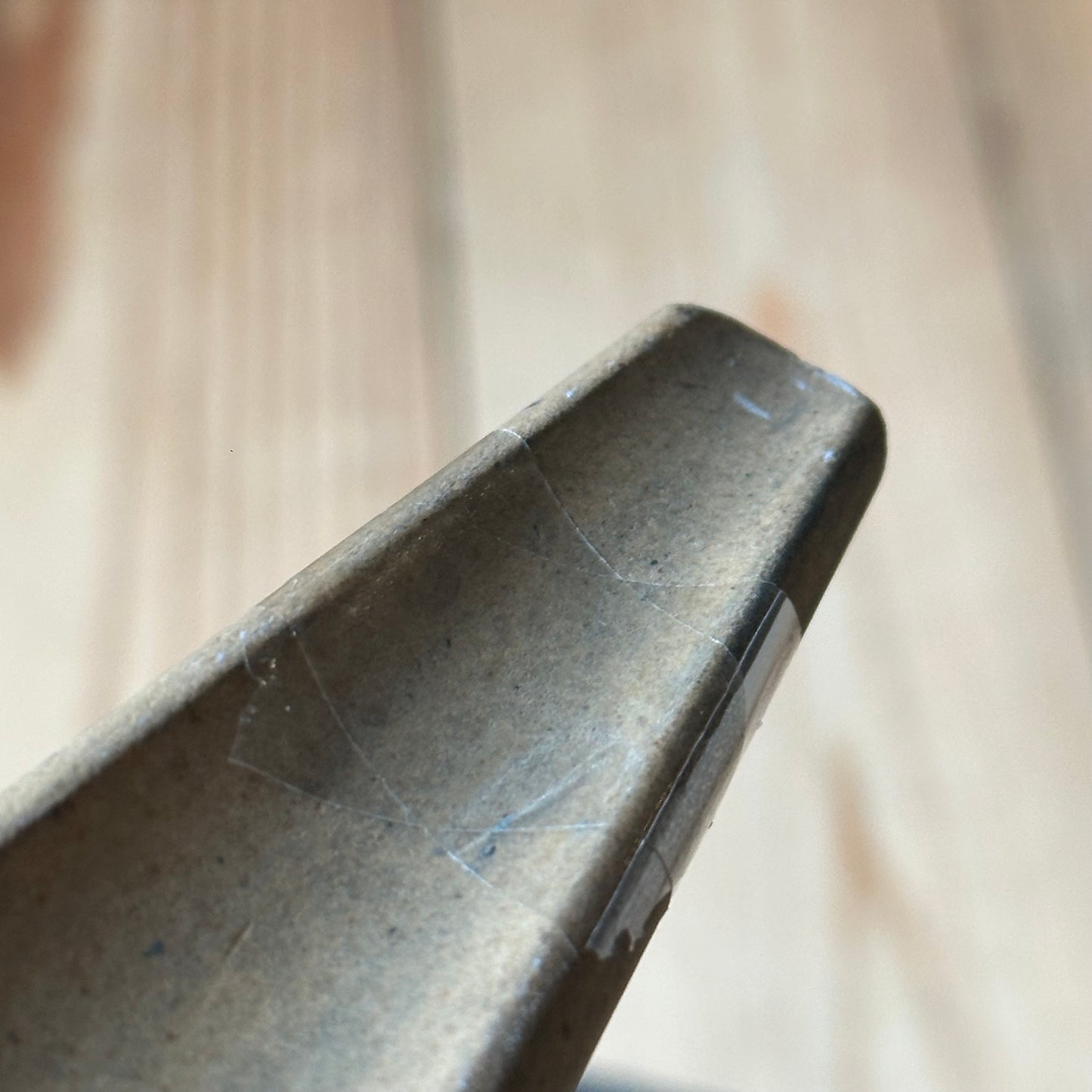 A395 Vintage NORTON INDIA SLIP STONE for gouges sharpening oilstone