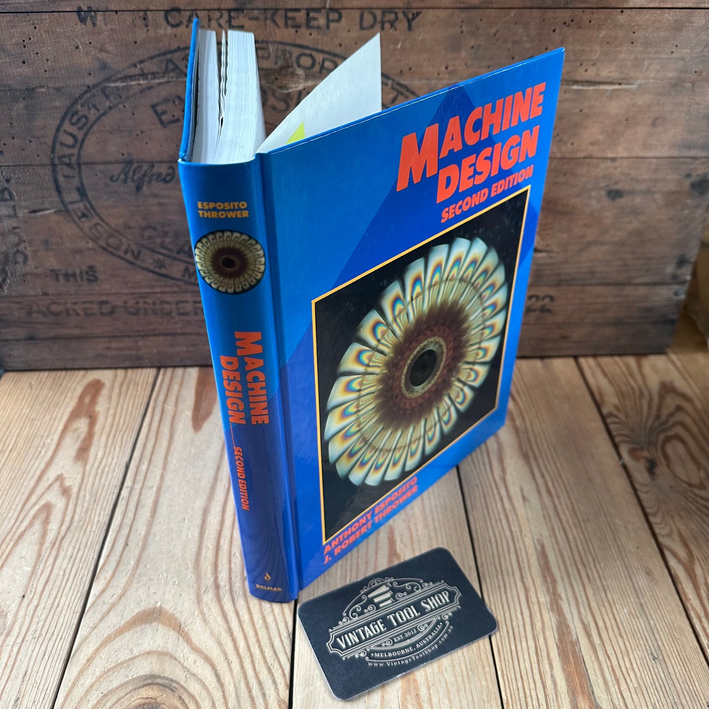 XBN69 Vintage 1991 BOOK MACHINE DESIGN by A.Esposito & J.R.Thrower