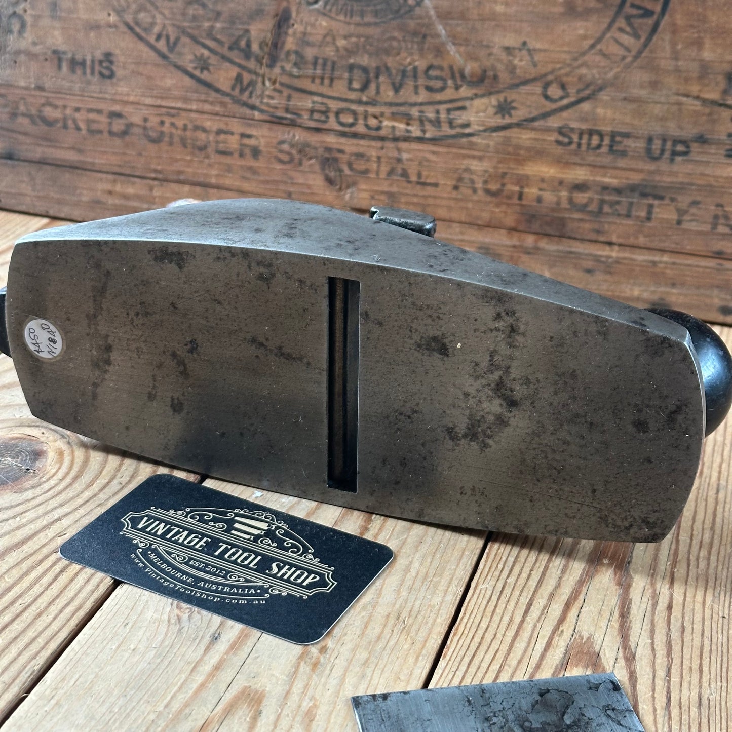 N1840 AWESOME! Vintage STANLEY no.112 scraper PLANE