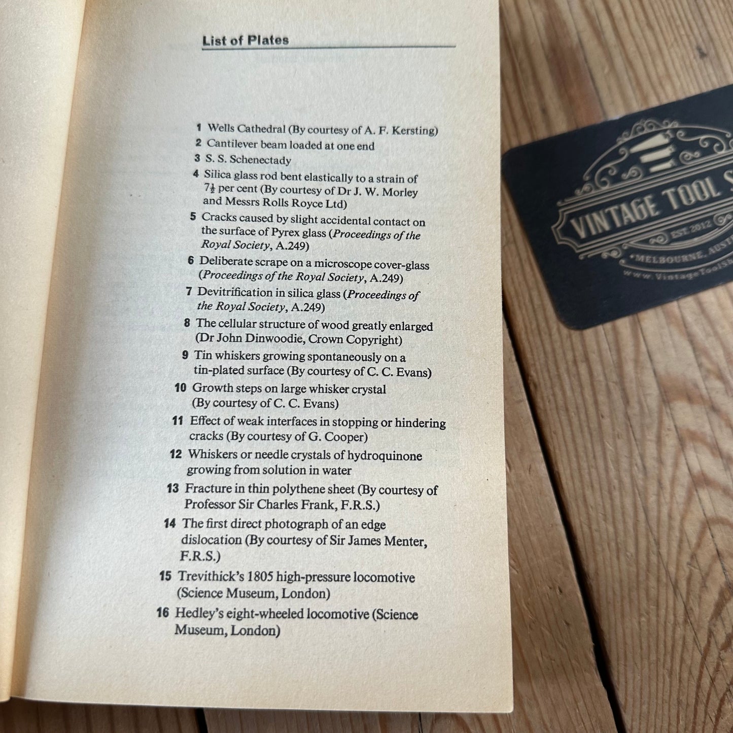 XBN10 Vintage 1981 BOOK The New Science of STRONG MATERIALS or Why You Don’t  Fall Through the Floor by J.E.Gordon