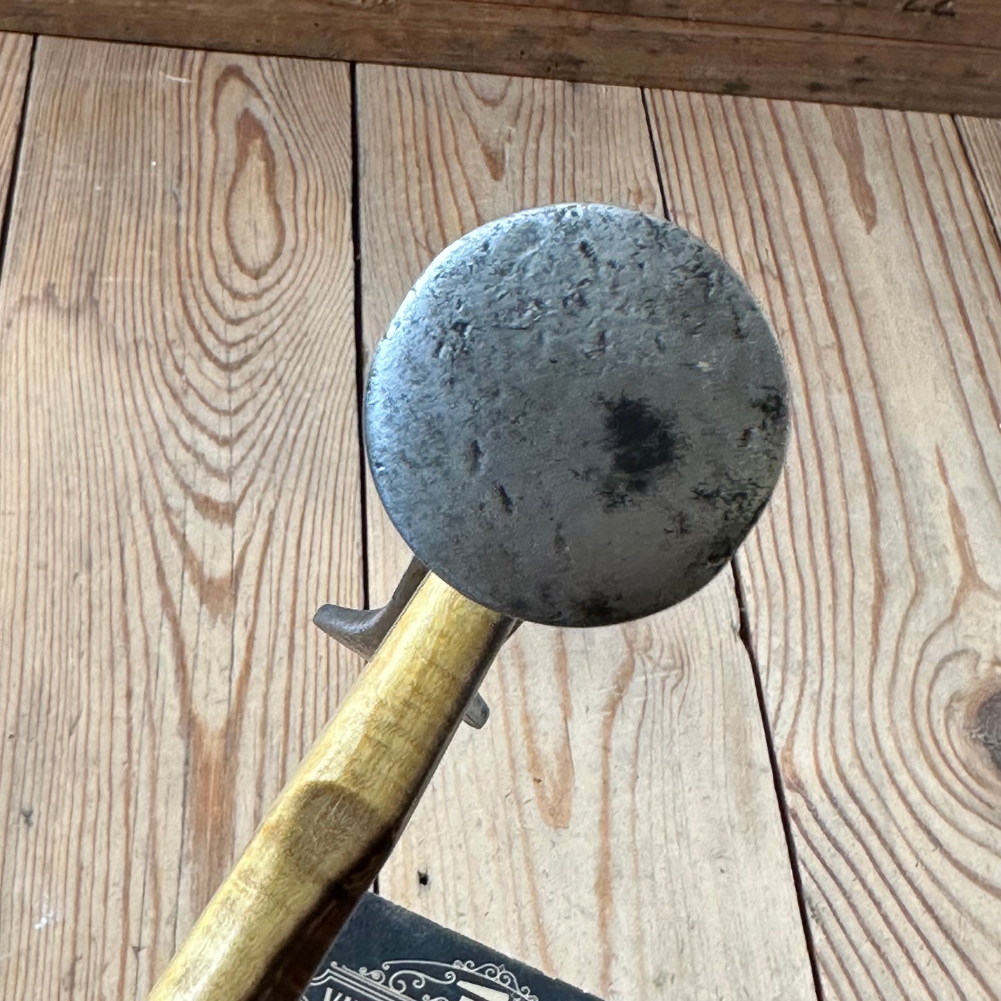 Y1954 Antique FRENCH Cobblers HAMMER Napoleons Hat with a custom GIDGEE  handle