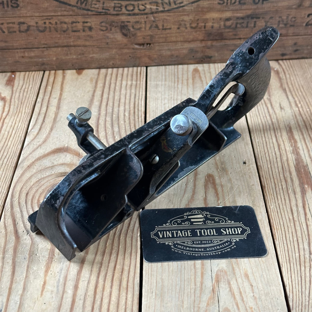 H2584 Vintage STANLEY England No.78 Duplex RABBET rebate plane