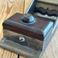 SOLD H953 Antique transitional MAHOGANY PLANE with HALE brothers blade