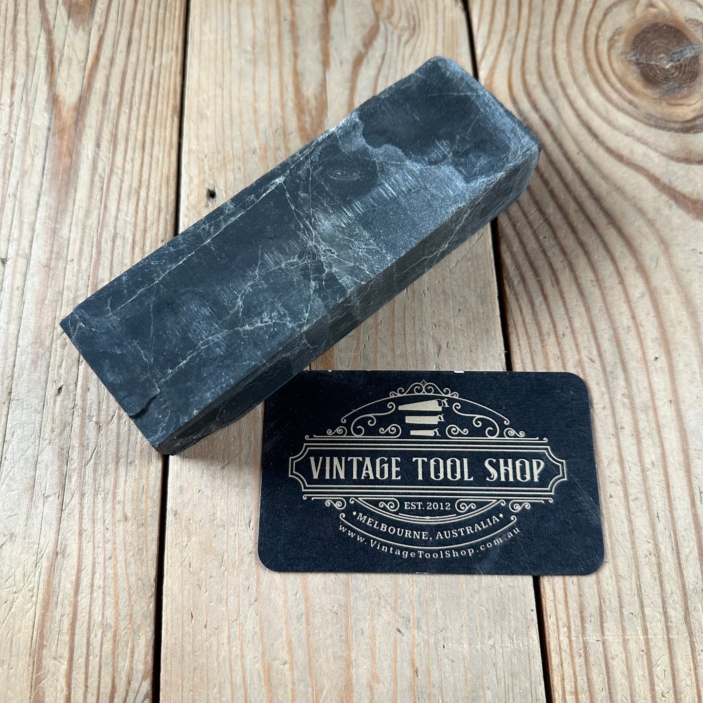 A379 Vintage BROWN TURKEY STONE of the Levant Natural Sharpening OILSTONE