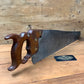 S489 Vintage SHARP! Premium Quality HENRY DISSTON & SONS No.112 20” 10ppi Xcut PANEL SAW handsaw