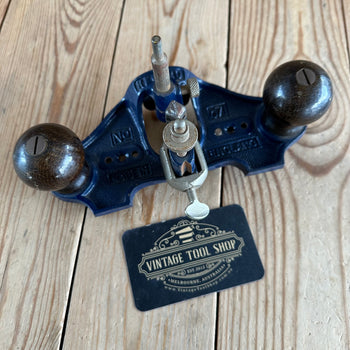 N1187 Vintage RECORD England No.071 ROUTER plane 1 x cutter & fence