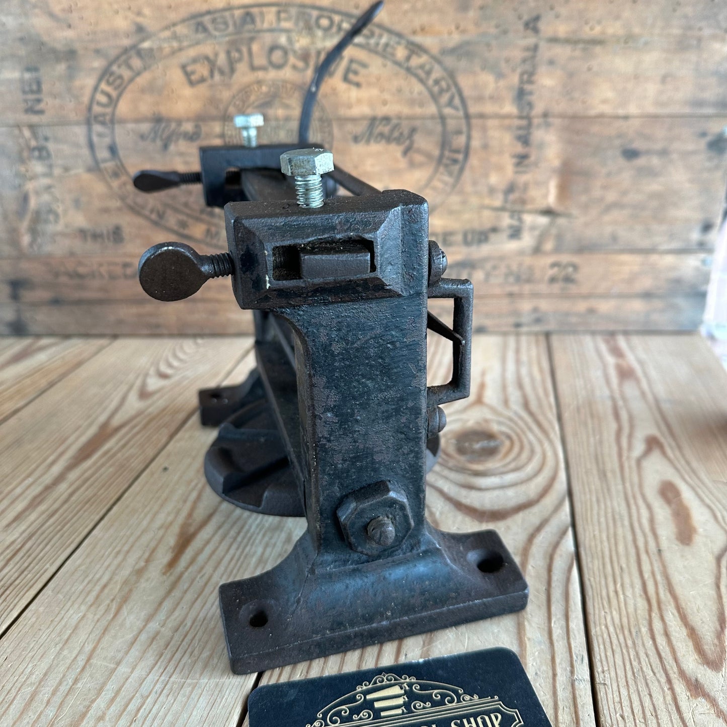 SOLD. H2153 Vintage DIXON England LEATHER SKIVER machine