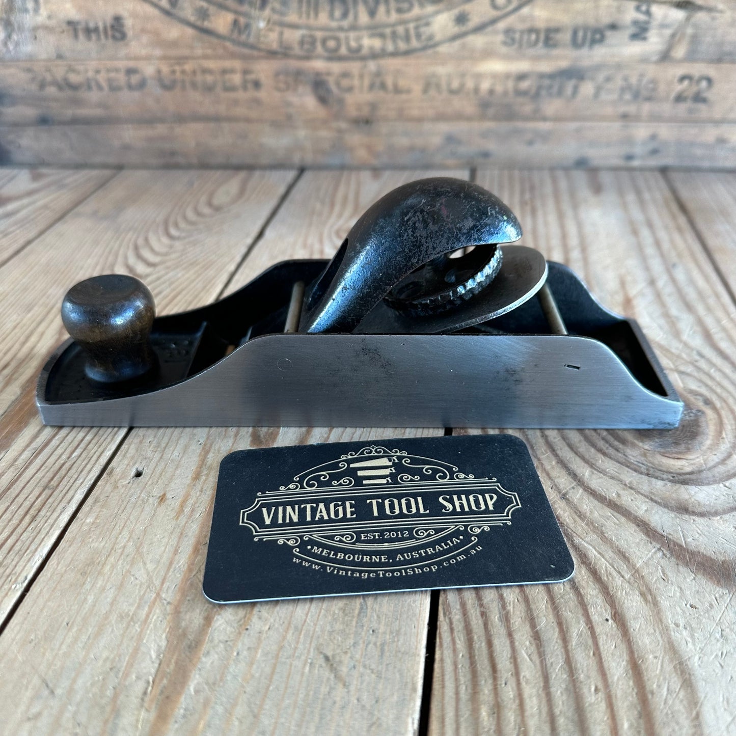 N669 Vintage STANLEY UK No.130 double ended duplex BLOCK PLANE