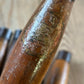 H2459 ICONIC! Vintage set of 6 x TITAN AUSTRALIA No:101 Registered Firmer CHISELS