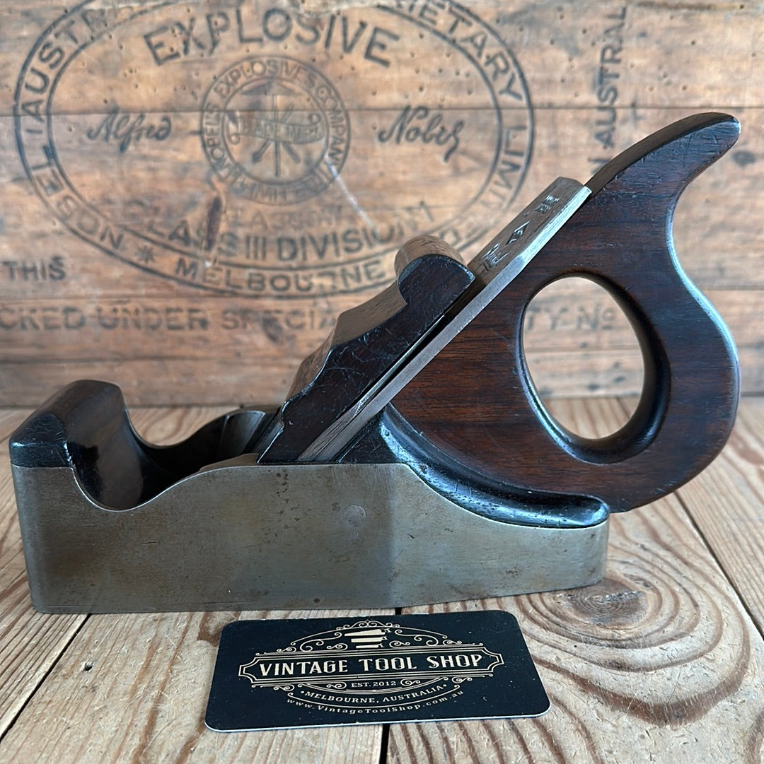 SOLD N644 GORGEOUS! Antique FANCY CAST infill SMOOTHING plane