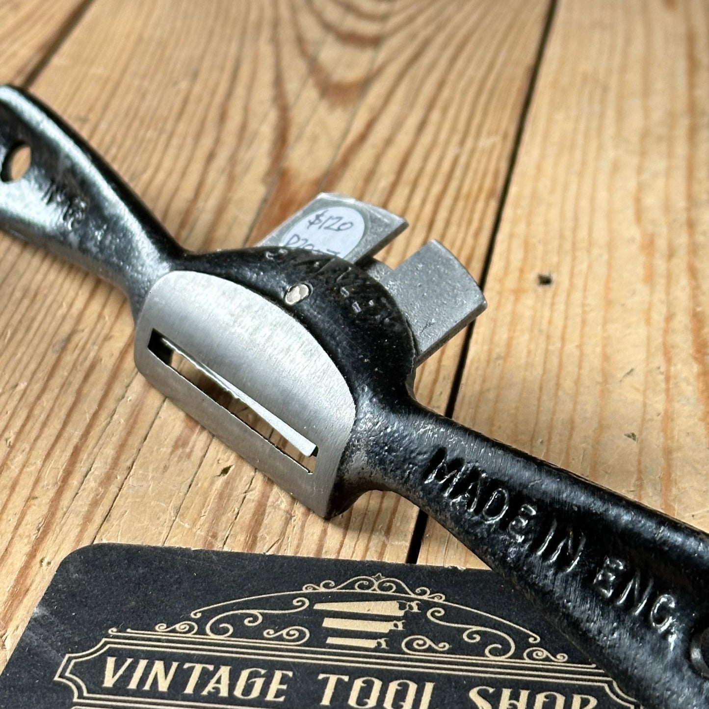 D2047 Vintage STANLEY England No:63 convex SPOKESHAVE Spoke shave