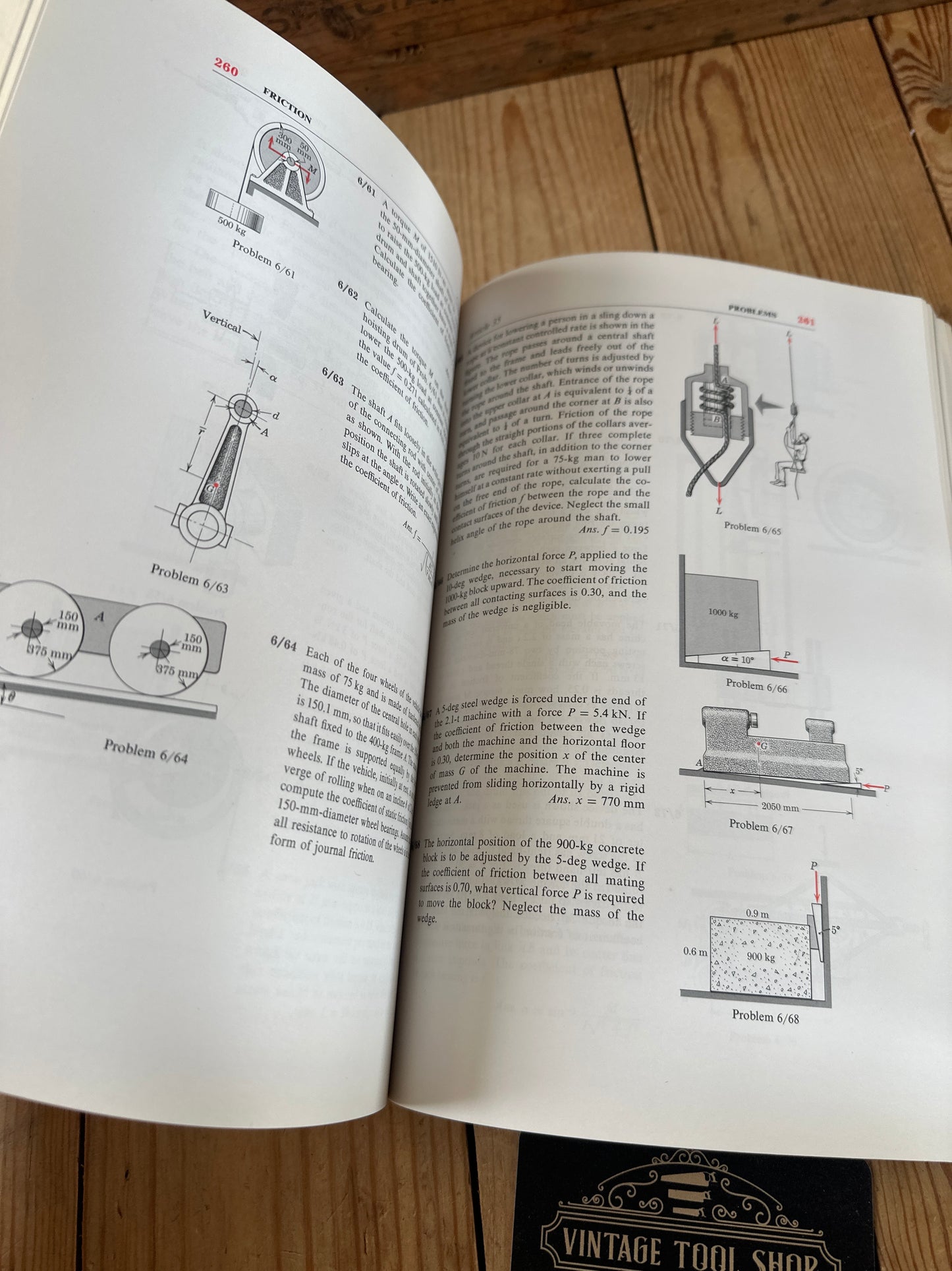 XBN84 Vintage BOOK SI Version STATICS by J.L.Meriam