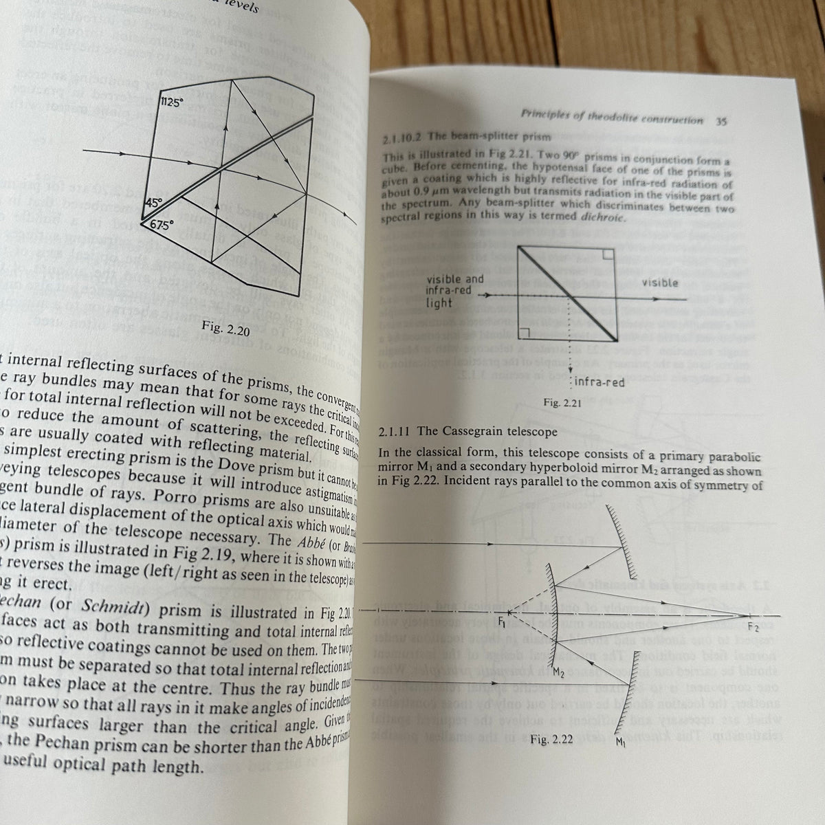 XBN195 Vintage 1987 BOOK MODERN THEODOLITES & LEVELS 2nd edition by M.A.R.Cooper