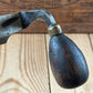 JMB41 Blacksmith made HAND FORGED 1045 steel 9”DRAWKNIFE. Made by Jacob Marcus BONESAW