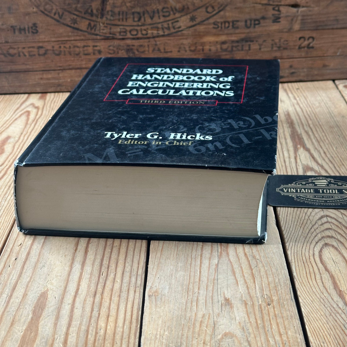 N2052 HANDY! Vintage BOOK STANDARD HANDBOOK of ENGINEERING CALCULATIONS 3rd edition by T.G.Hicks