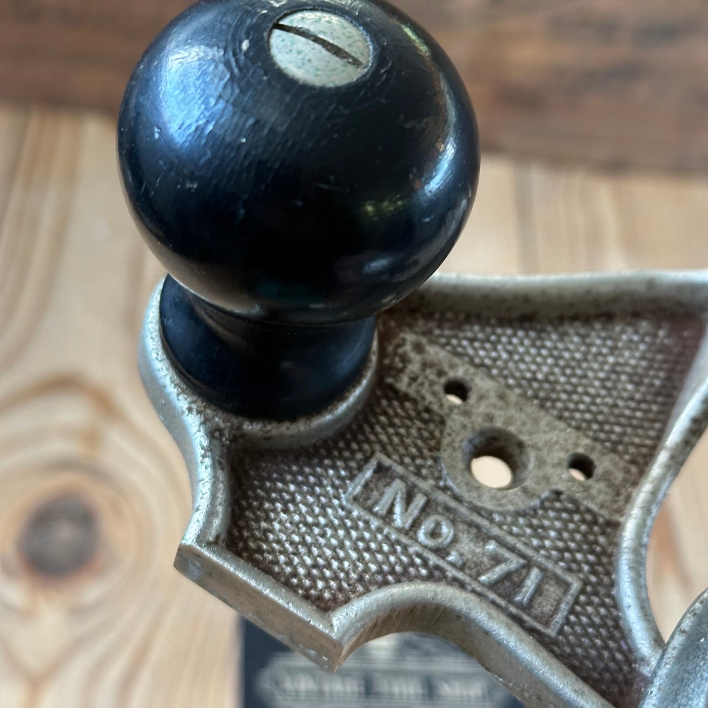 H2556 Vintage STANLEY England No.71 Router PLANE AS IS condition