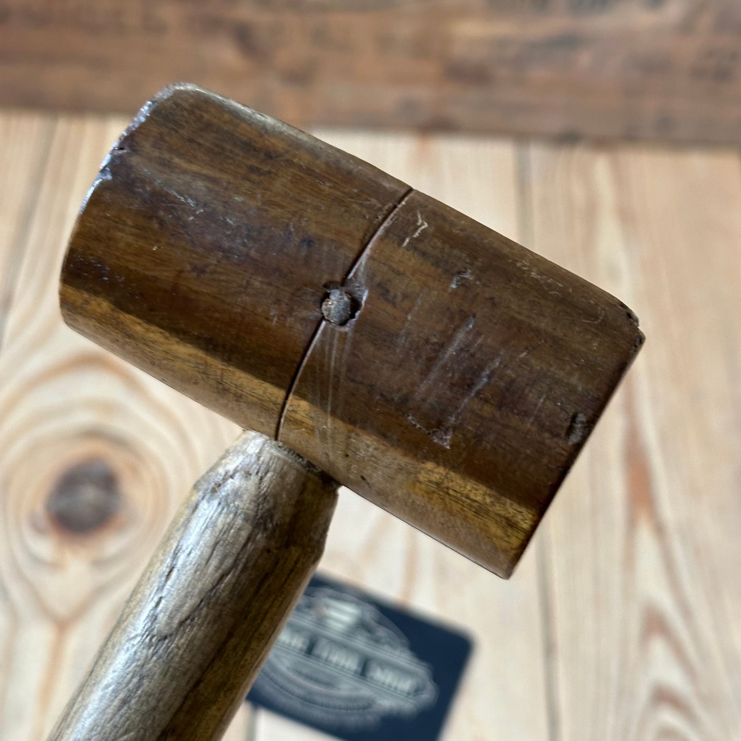 H2456 Vintage SAILMAKERS Lignum Vitae SERVING MALLET