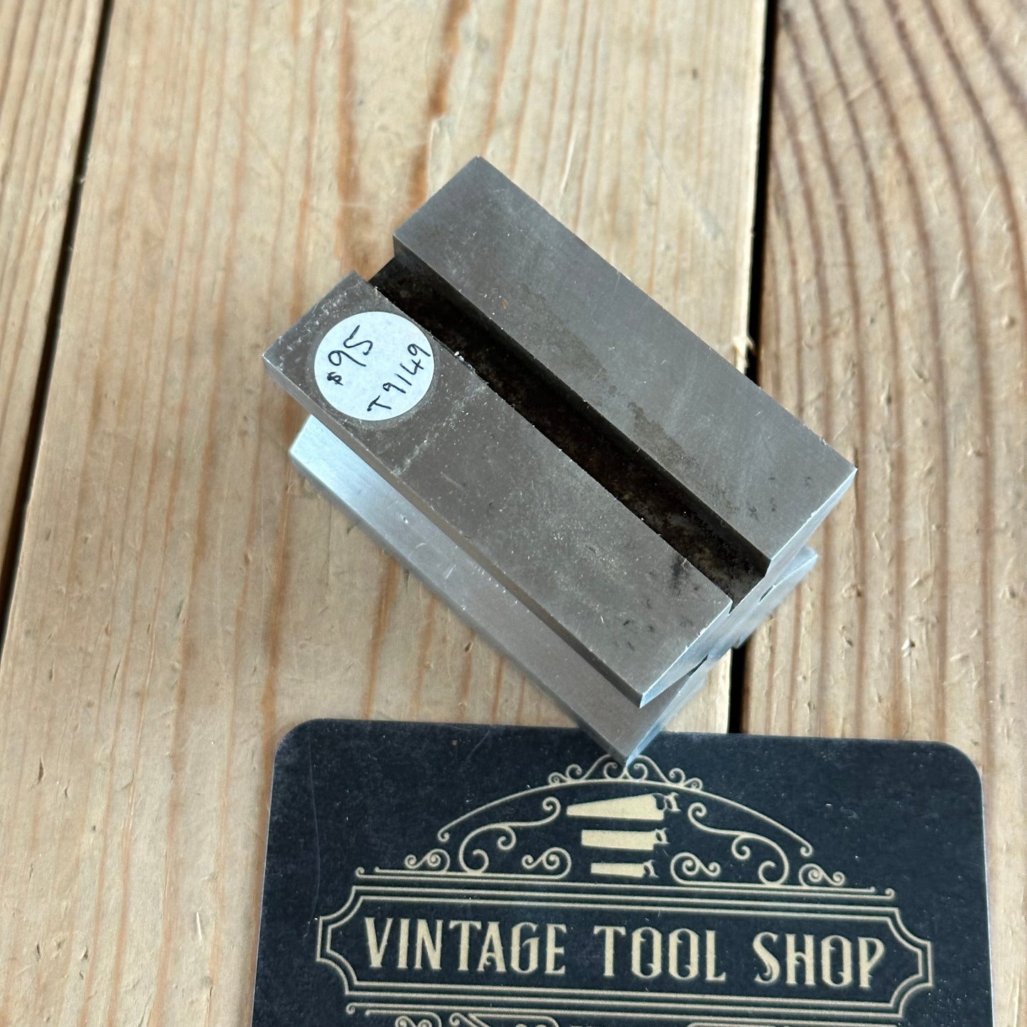 T9149 Vintage VEE V-BLOCK Engineers Jewellers Metalworking Tool