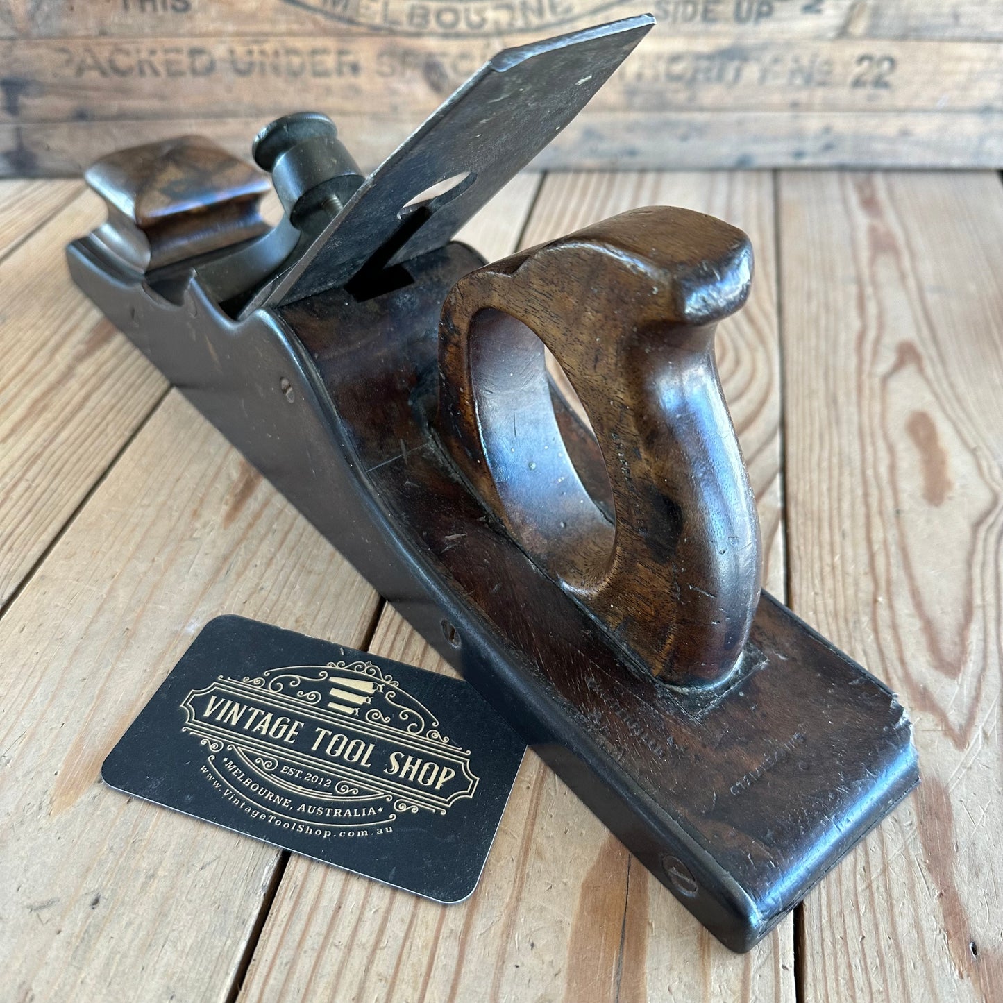 N625 UNIQUE! Figured walnut antique INFILL PANEL plane