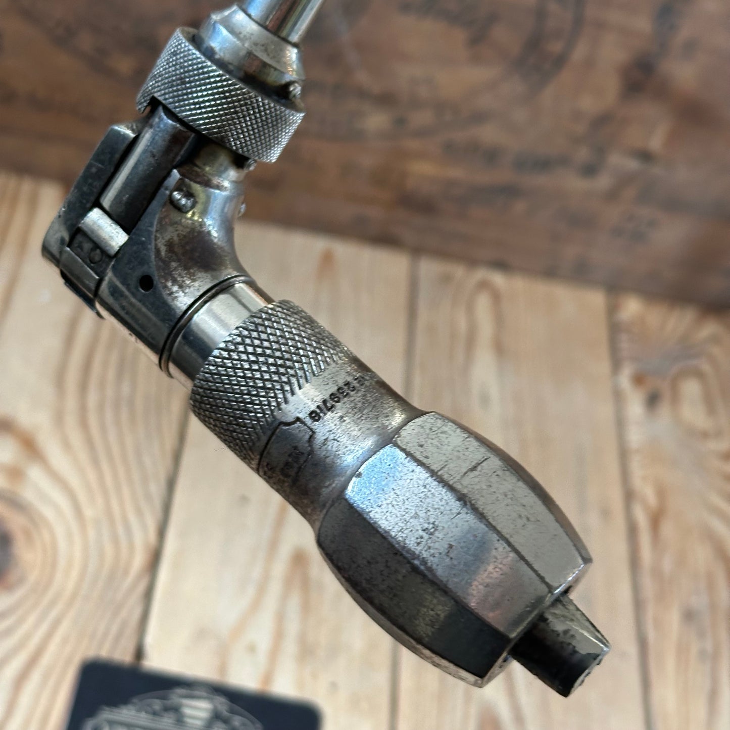 H2553 GORGEOUS! Vintage J.A.CHAPMAN 10” Sweep Drill BRACE
