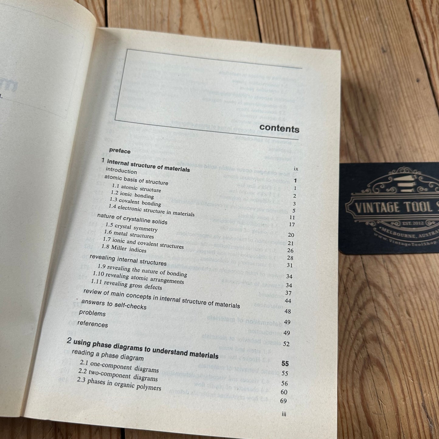 XBN39 Vintage 1976 Essentials of Materials Science BOOK by A.G.Guy