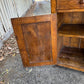 H2384 Vintage shabby chic FEDERATION era PINE kitchen cabinet CUPBOARD