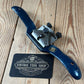 H2494 Vintage RECORD England No.151 adjustable flat base SPOKESHAVE spoke shave