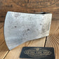 SOLD. H1586 RARE! Vintage KEESTEEL Australia 1/2 AXE 3lb HEAD