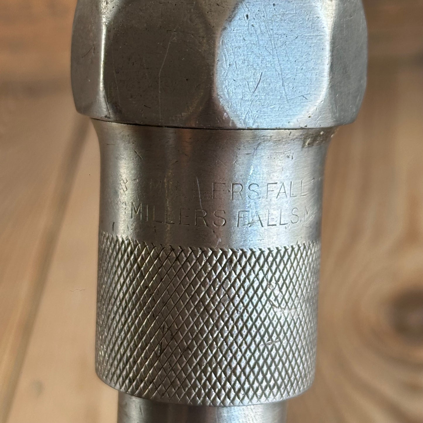 H2075 Vintage MILLERS FALLS USA No.1772 10” BRACE Cocobolo handles