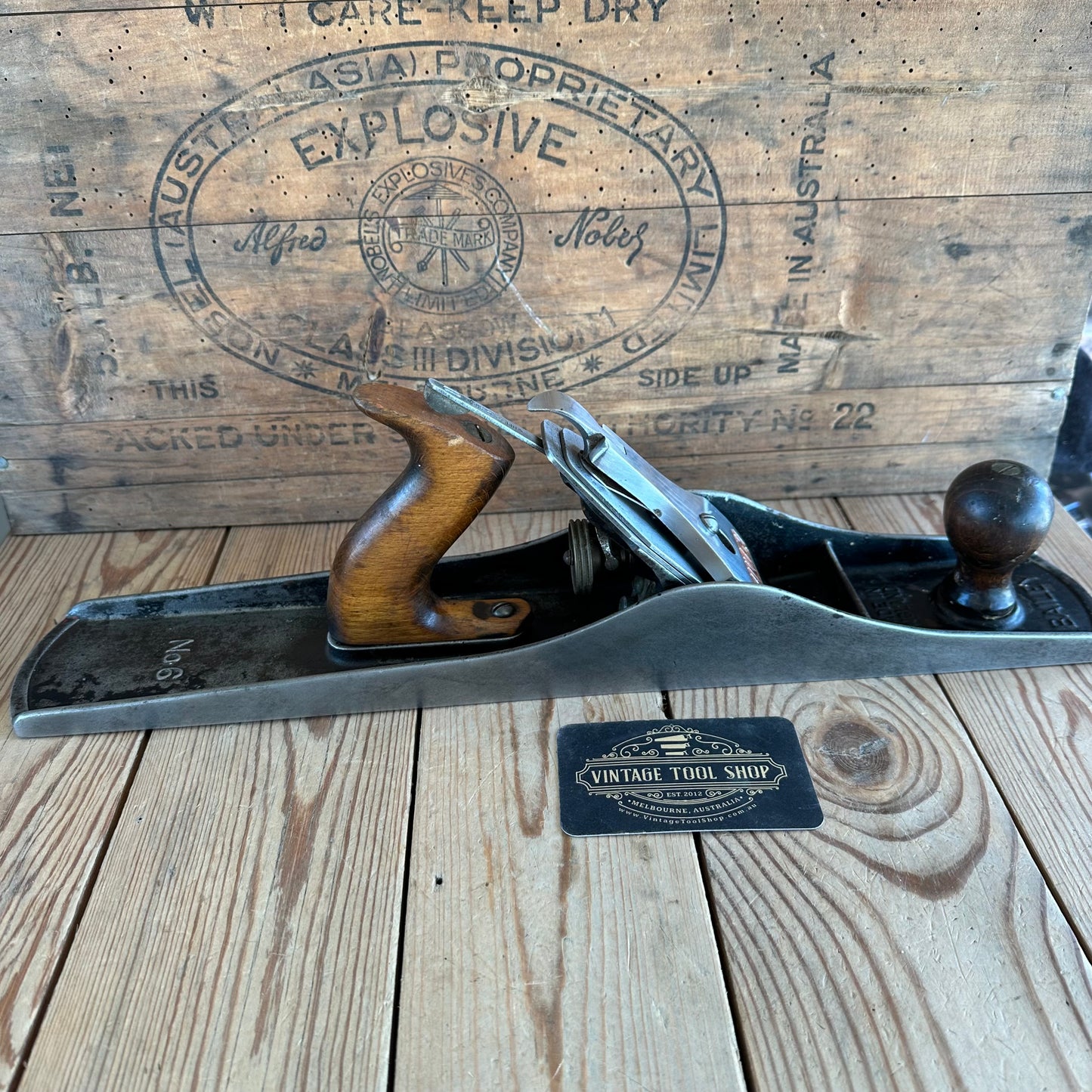 H1866 Vintage STANLEY England No.6 Fore PLANE