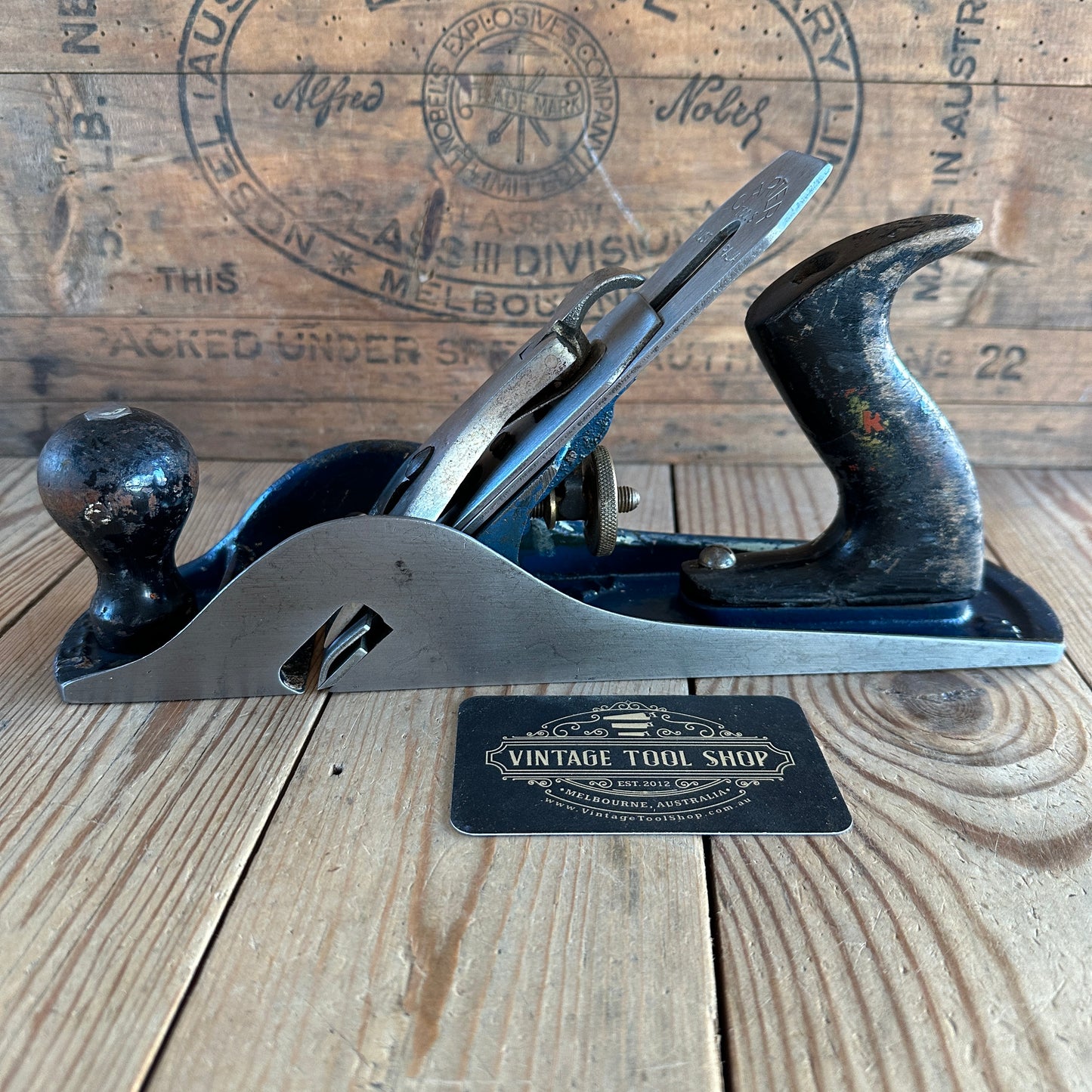 N653 Vintage CARTER Australia No.C1 rebate jack rabbet PLANE