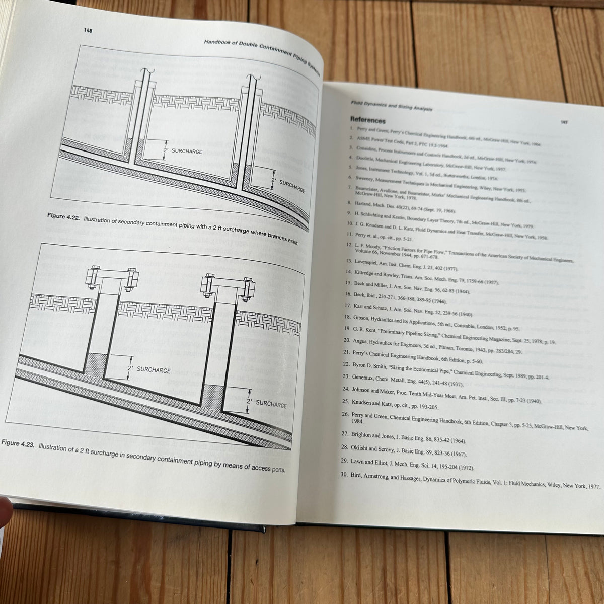 N2038 Vintage BOOK HANDBOOK of DOUBLE CONTAINMENT PIPING SYSTEMS by C.G.Ziu