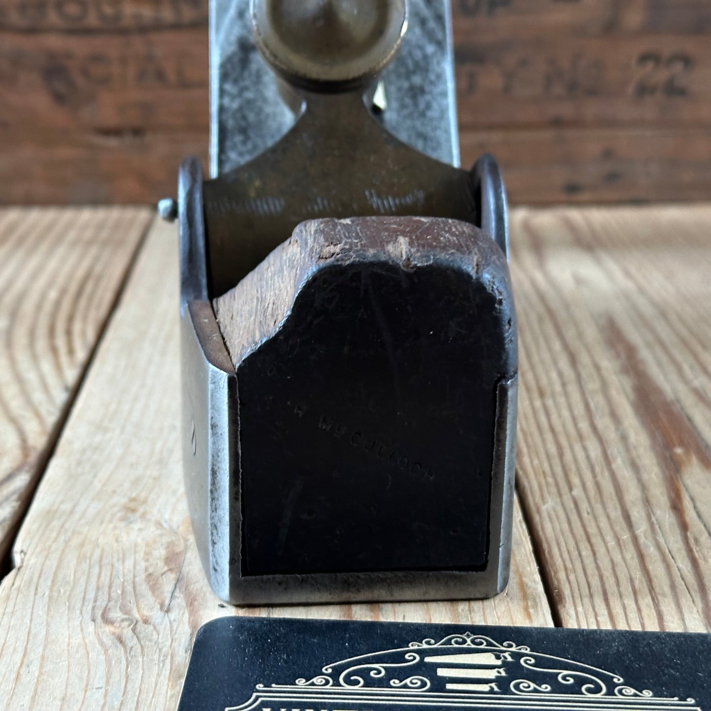 N1838 Vintage cast iron INFILL plane PROJECT
