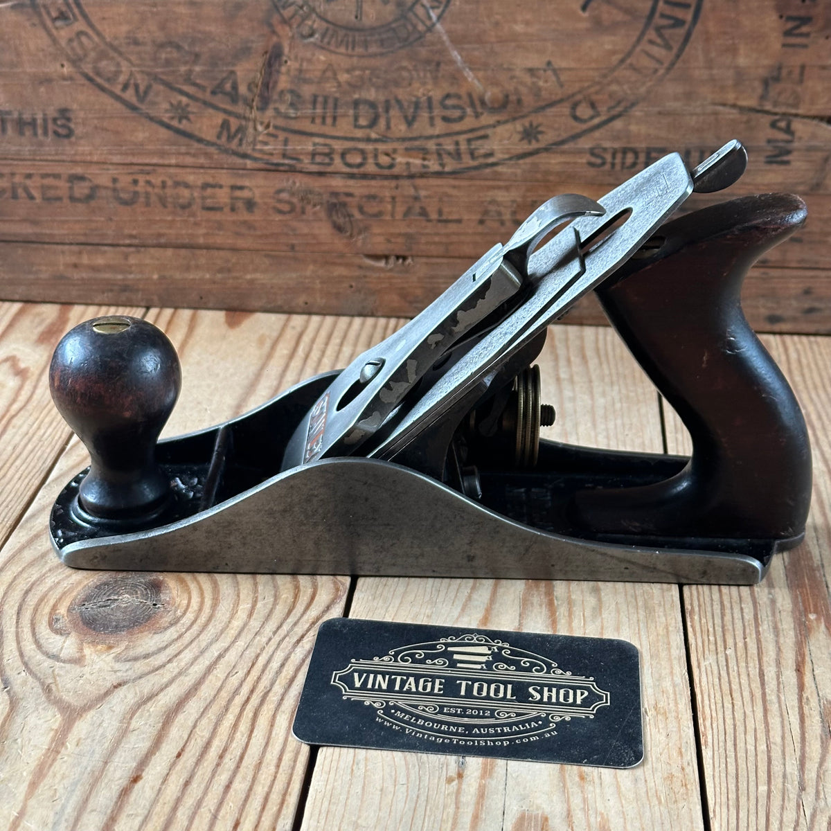 N1826 Vintage STANLEY ENGLAND No.4 PLANE