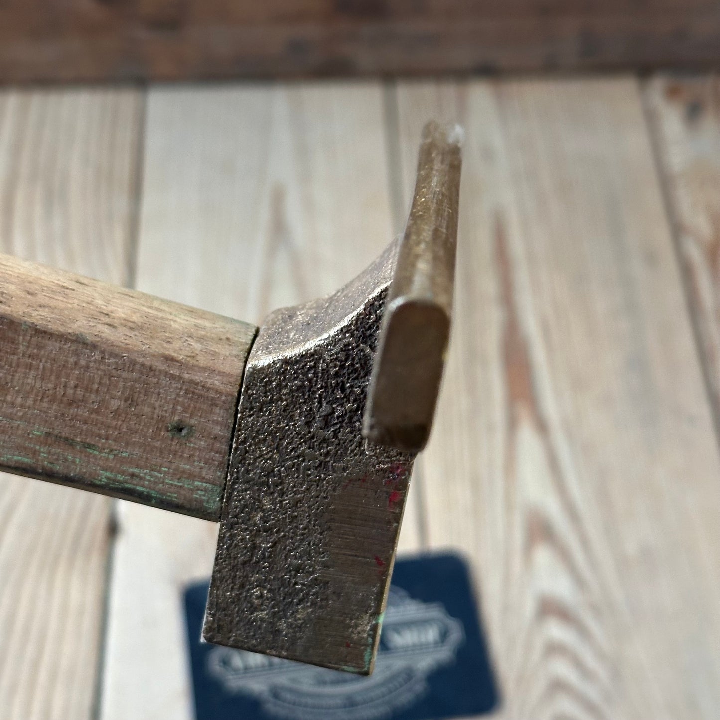 N1796 Vintage BRONZE VENEER HAMMER