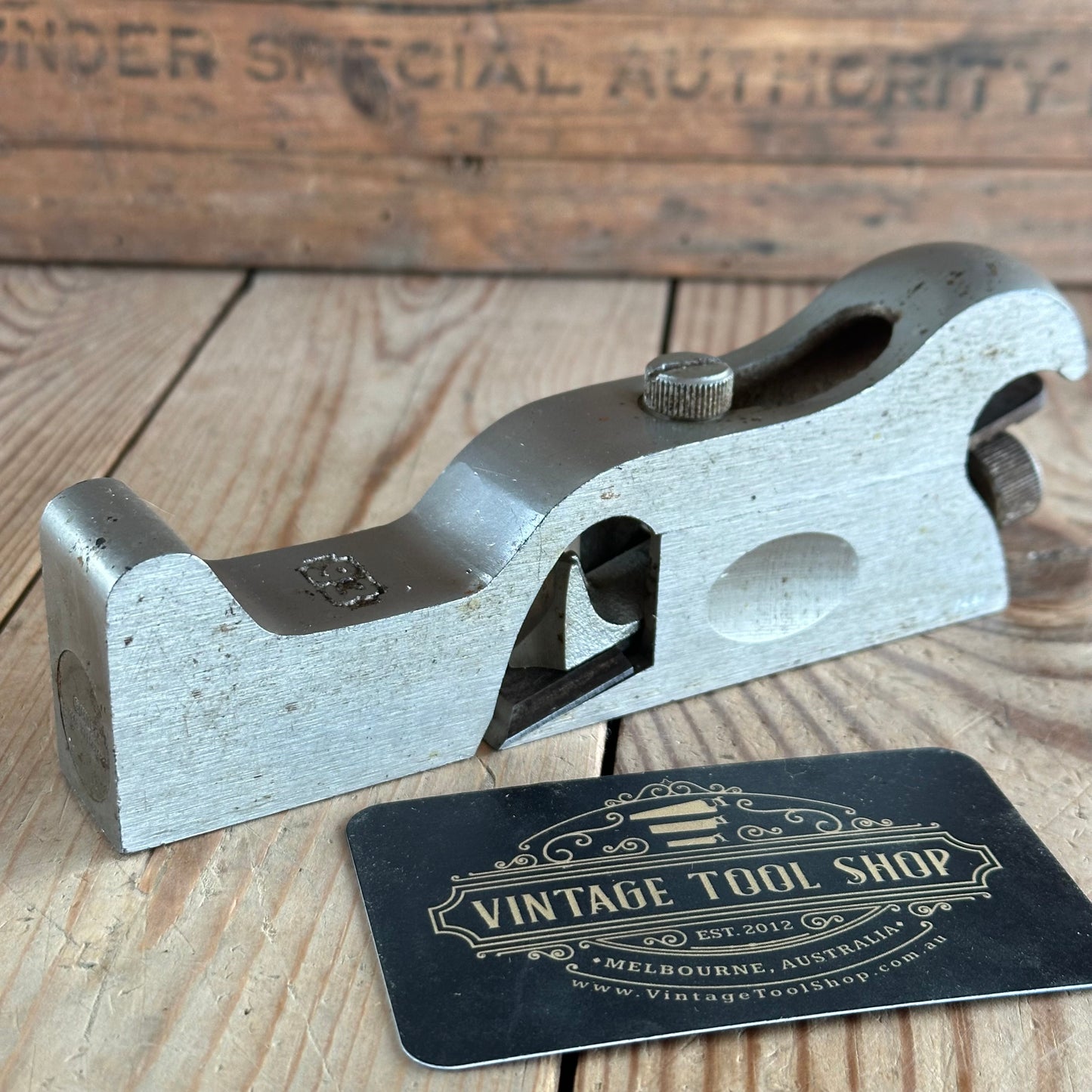 N1217 Vintage STANLEY England No.93 Rabbet REBATE Shoulder PLANE