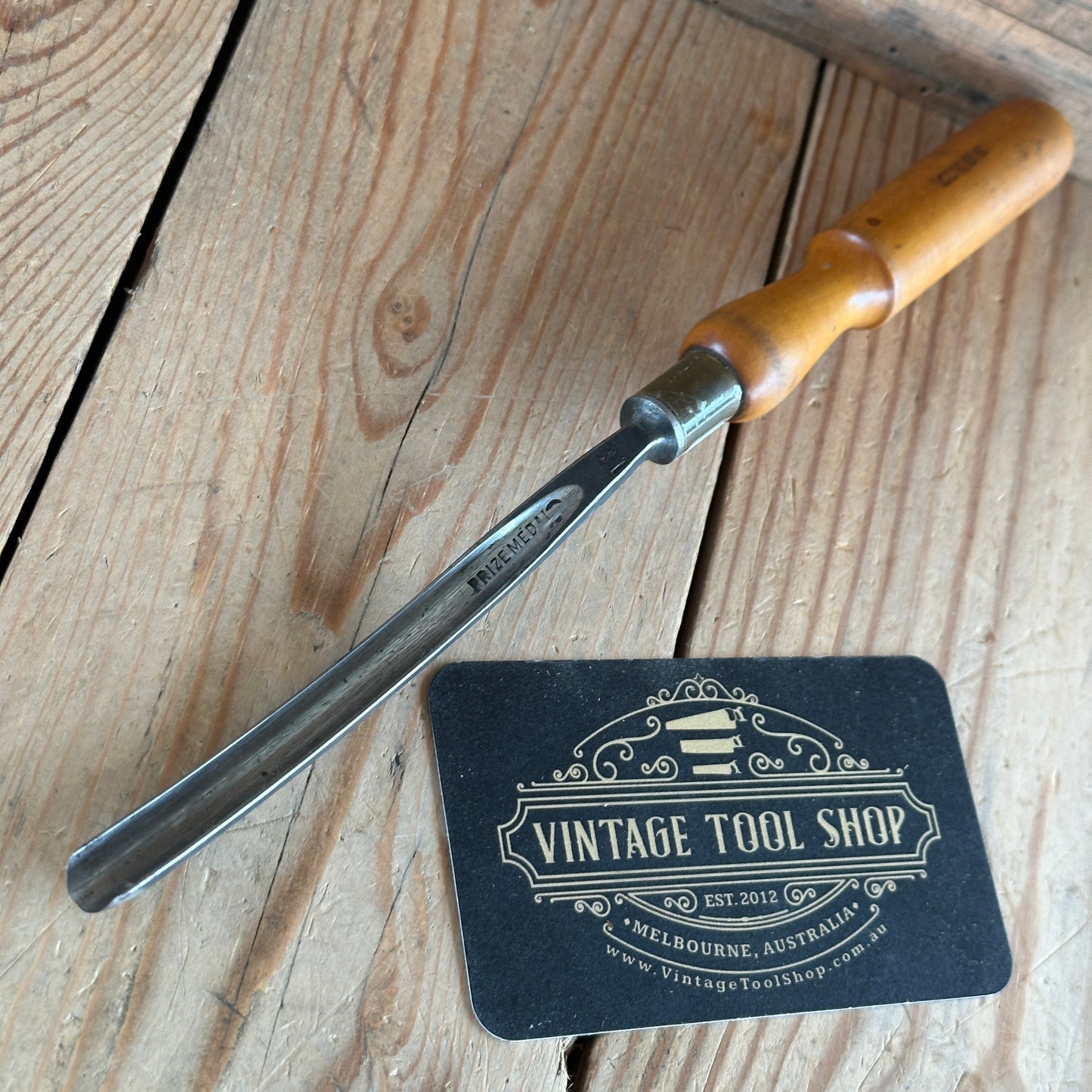 N794 Vintage Herring Bros England SPOON Gouge CARVING CHISEL