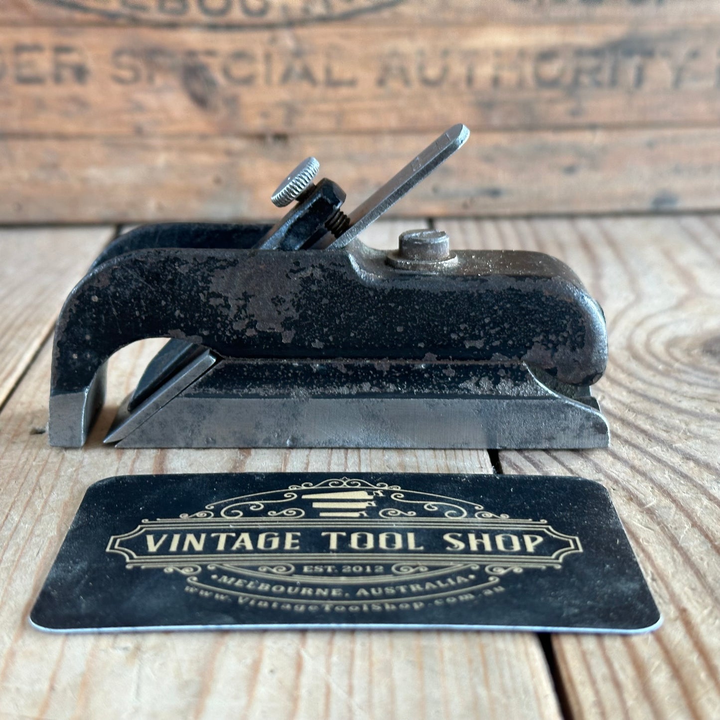 N668 Vintage STANLEY USA No.75 Sweetheart era 1921-35 BULLNOSE rebate PLANE