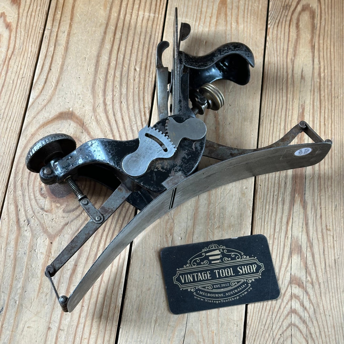 N1867 Antique STANLEY USA No.113 COMPASS Plane