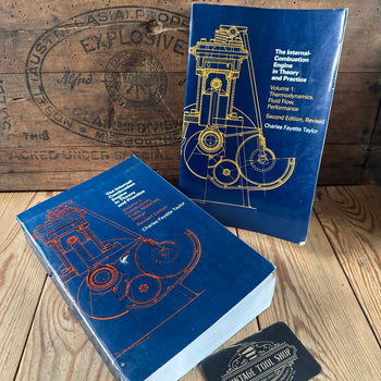 XBN48 Vintage BOOKS THE INTERNAL COMBUSTION ENGINE IN THEORY AND PRACTICE Vol 1 & 2