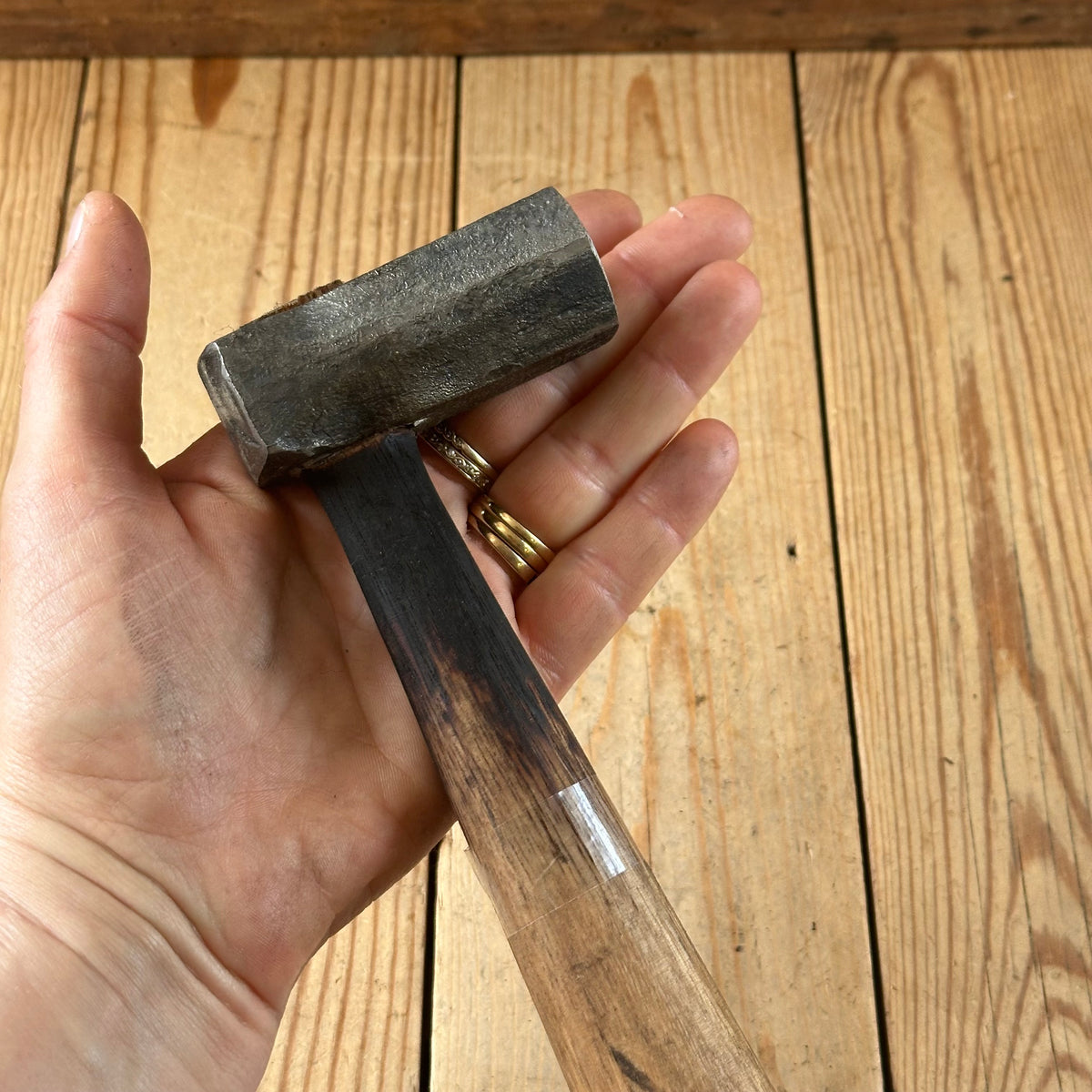 JMB Blacksmith made LARGE HAND FORGED 1045 steel DOG HEAD HAMMERS. Made by Jacob Marcus BONESAW