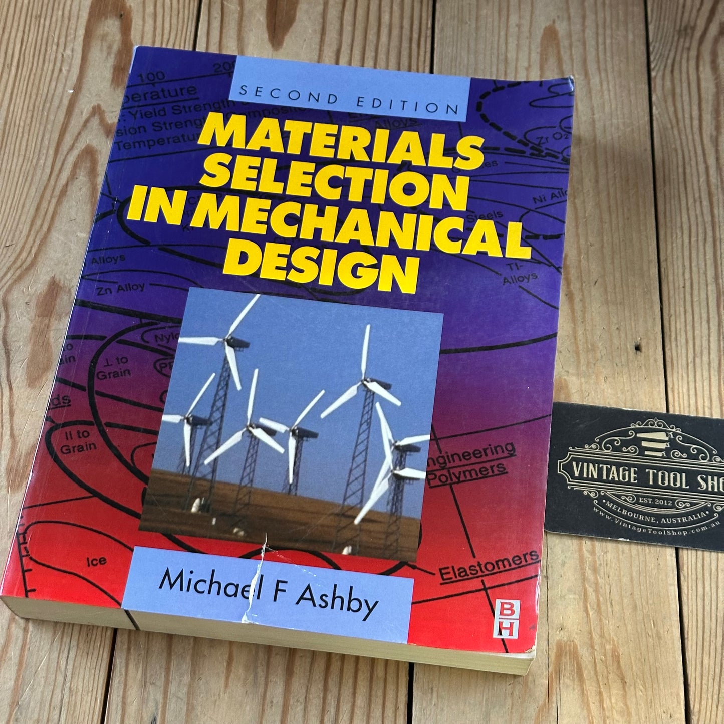 XBN88 Vintage BOOK MATERIALS SELECTION in Mechanical Design by M.F.Ashby