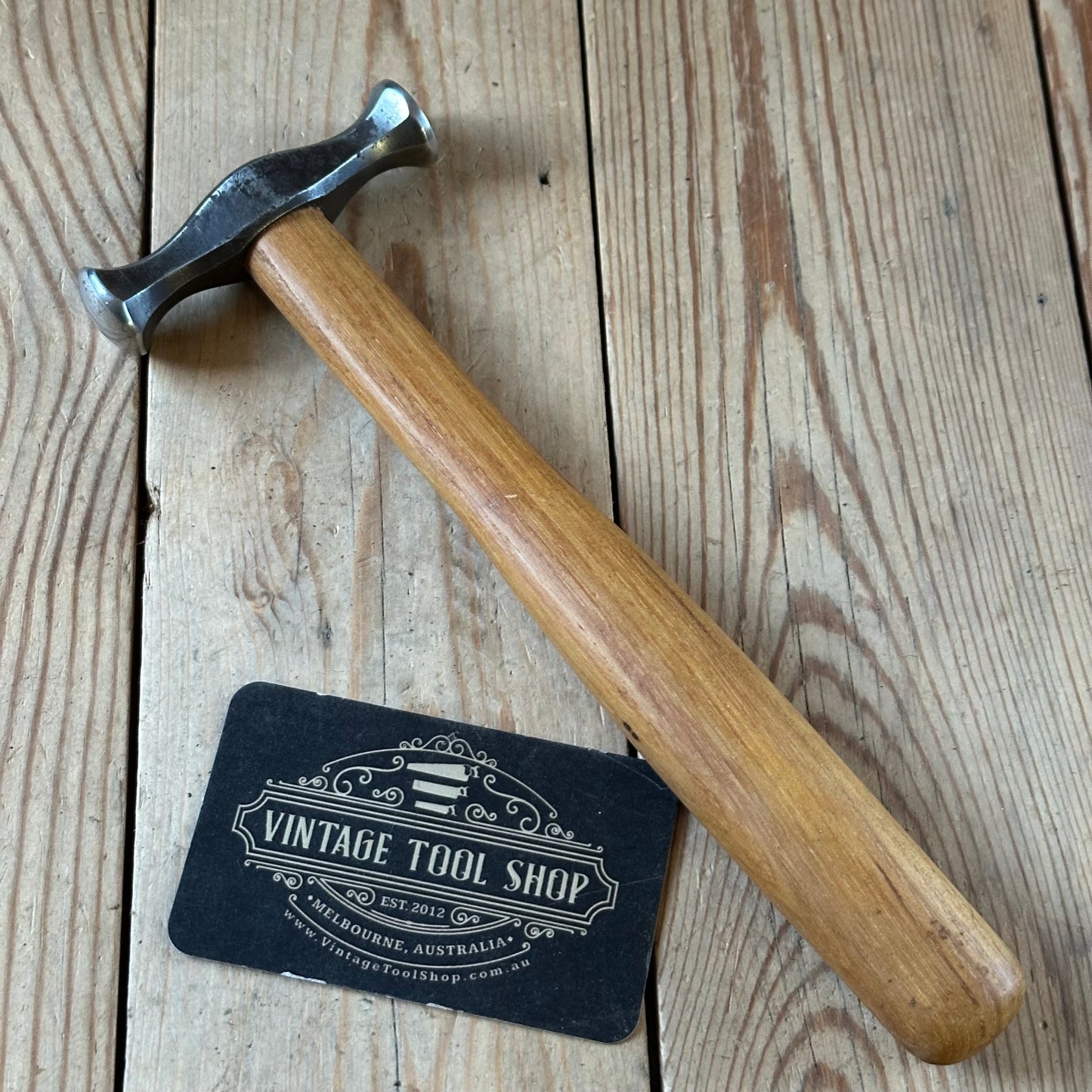 D1860 COOL! Vintage small jewellers Metalwork HAMMER