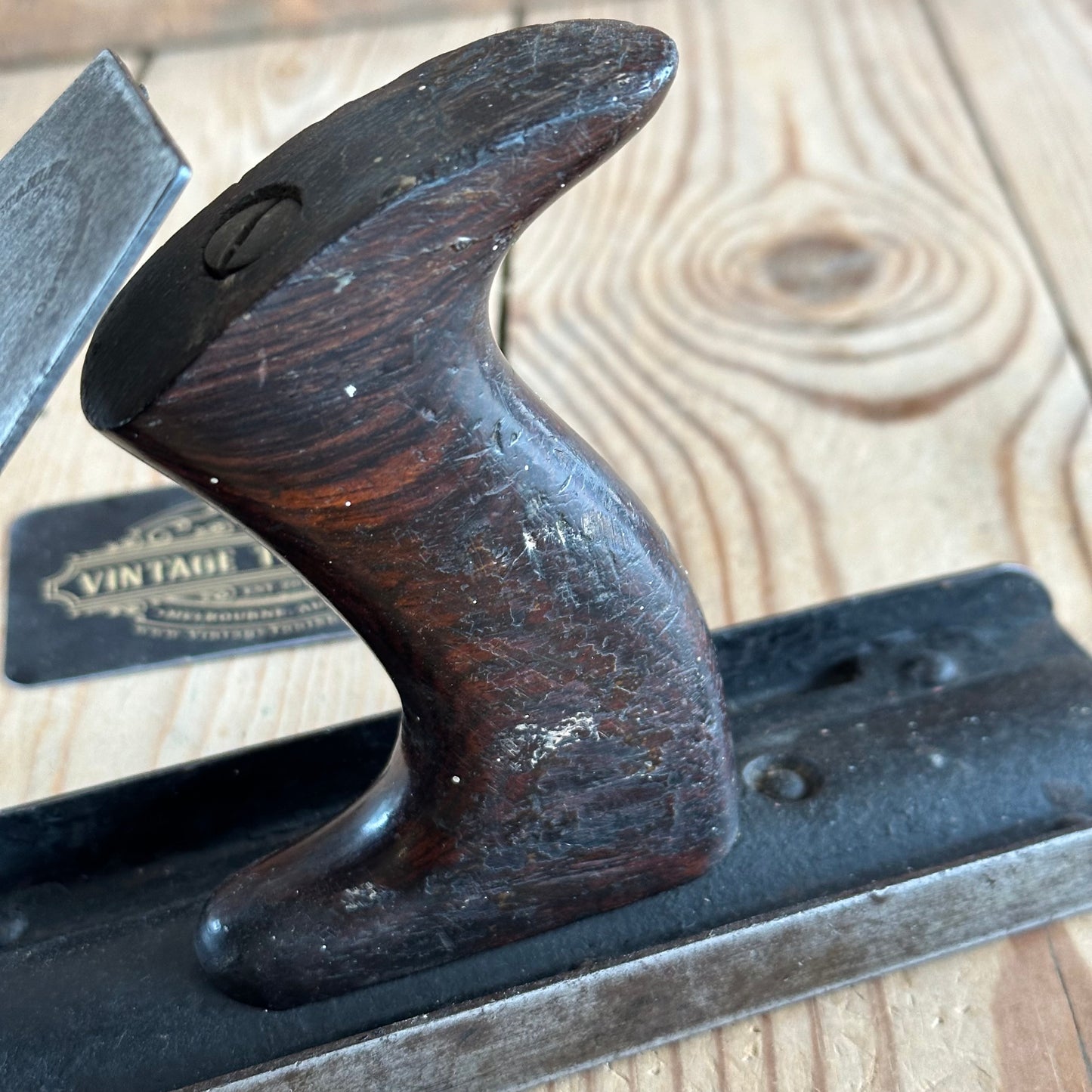 N1244 Antique STANLEY USA No.105 Liberty Bell type 1 Pat 1876 jack PLANE