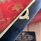 SOLD D638 Vintage fancy 8” EDWARD PRESTON England EBONY & BRASS LEVEL