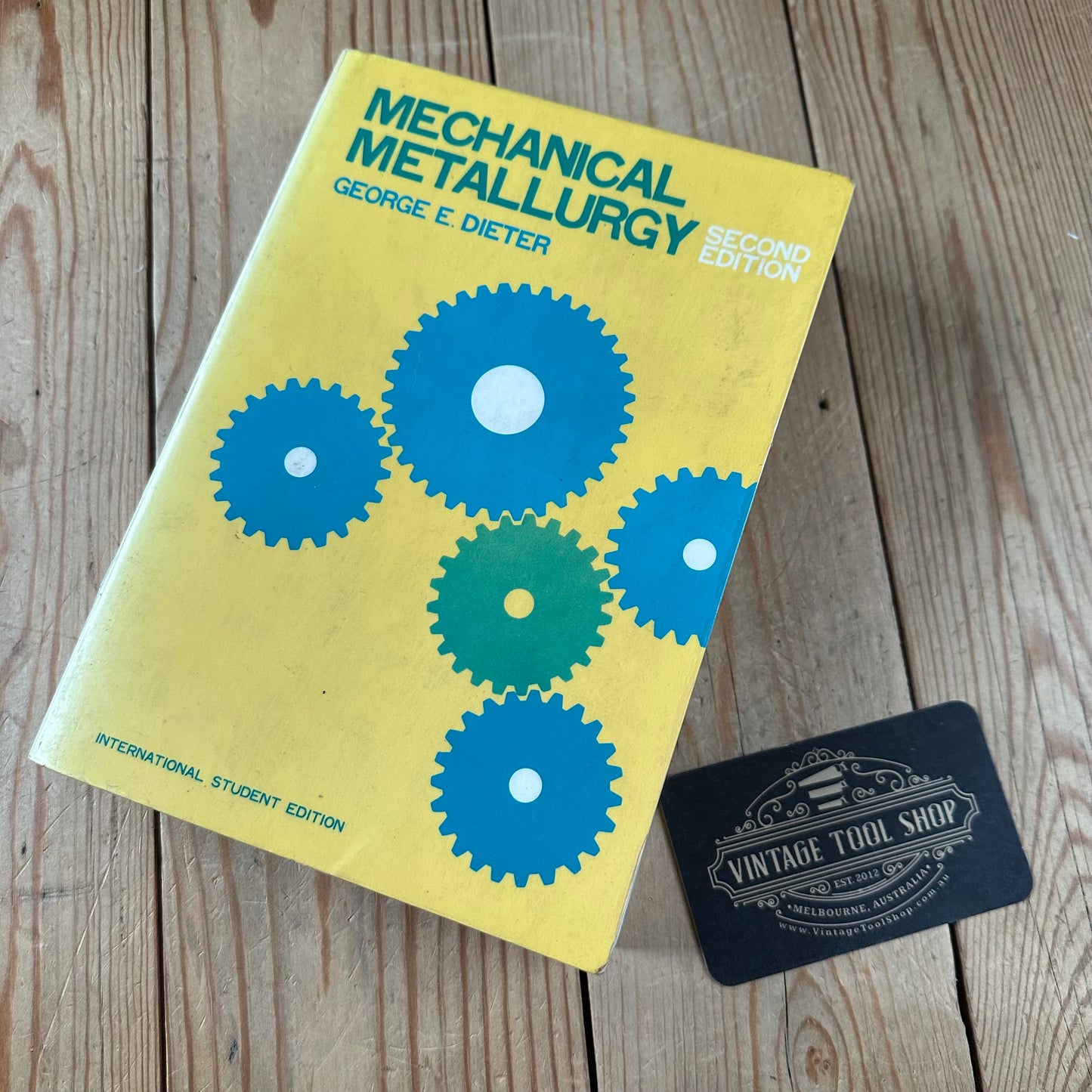 XBN15 Vintage 1976 MECHANICAL METALLURGY BOOK by G.E.Dieter 2nd Edition
