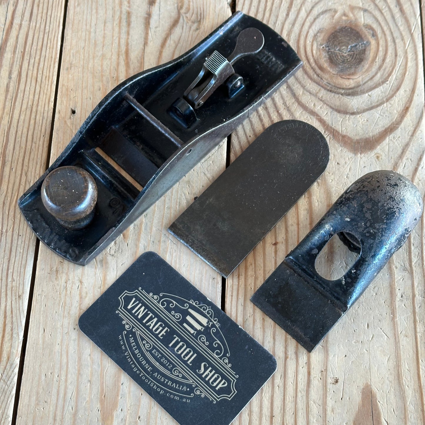 H1916 Vintage STANLEY USA No.120 BLOCK PLANE